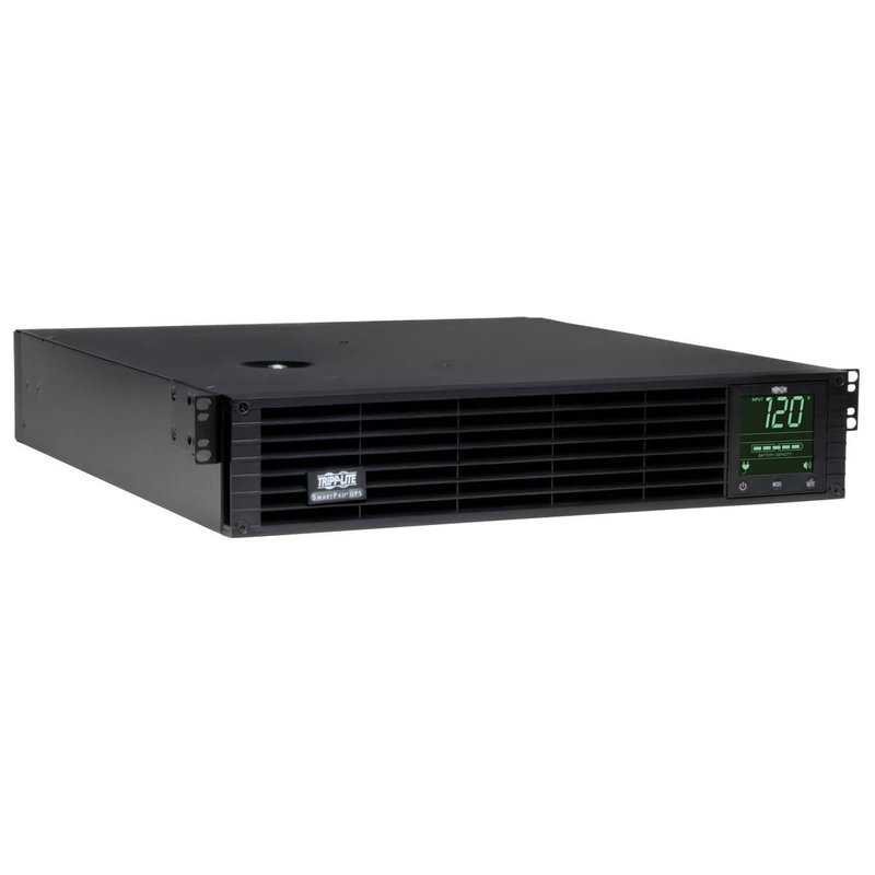 Tripp Lite SM3000RM2UTAA TAA SmartPro 120V 3kVA 2.25kW Line-Interactive Sine Wave UPS 2U Extended Run Network Card Options LCD USB DB9 UPS Battery Backup