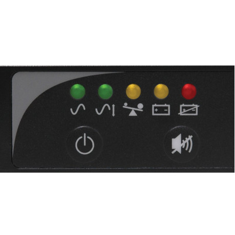 Tripp Lite SMART1000RM1UN SmartPro 120V 1kVA 800W Line-Interactive Sine Wave UPS 1U Rack/Vertical WEBCARDLX Network Interface USB DB9 6 Outlets UPS Battery Backup