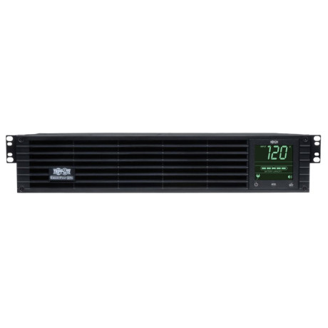 Tripp Lite SMART1000RM2U SmartPro 120V 1kVA 800W Line-Interactive Sine Wave UPS 2U Rack/Tower Network Card Options LCD USB DB9 6 Outlets