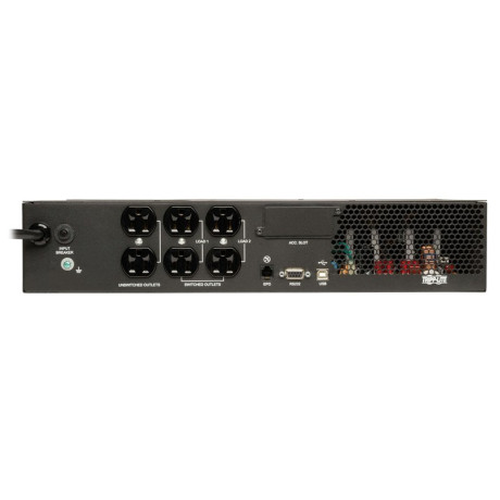 Tripp Lite SMART1000RM2UL SmartPro UPS Lithium Battery Backup - 120V 1kVA 800W Line Interactive 2U Sine Wave LCD 6 Outlets