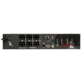 Tripp Lite SMART1000RM2UN SmartPro 120V 1000VA 800W Line-Interactive Sine Wave UPS 2U WEBCARDLX LCD USB DB9 6 Outlets