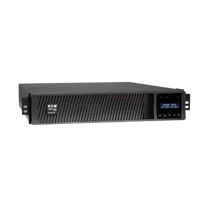 Tripp Lite SMART1000RMX2UN SmartPro 1000VA 1000W 120V Line-Interactive Sine Wave UPS - 8 Outlets Extended Run NIC LCD USB DB9 2U Rack/Tower UPS Battery Backup
