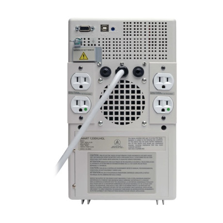 Tripp Lite SMART1200XLHGL SmartPro 120V 1kVA 750W Medical-Grade Line-Interactive Tower UPS with 4 Outlets Full Isolation USB Lithium Battery UPS Battery Backup