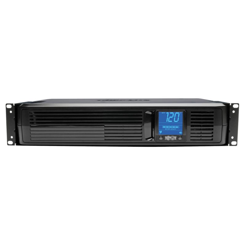 Tripp Lite SMART1500LCD Smart LCD 1500VA 900W 120V Line-Interactive UPS - 8 Outlets USB DB9 2U Rack/Tower UPS Battery Backup