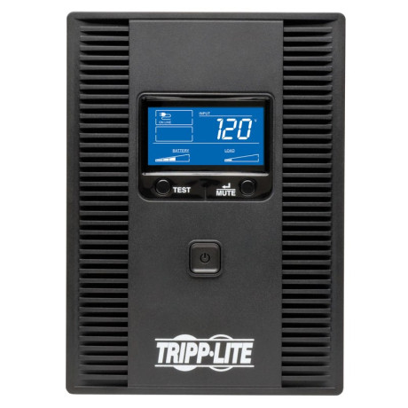 Tripp Lite SMART1500LCDT SmartPro 1500VA 900W 120V Line-Interactive Sine Wave UPS - 10 Outlets LCD USB Tower