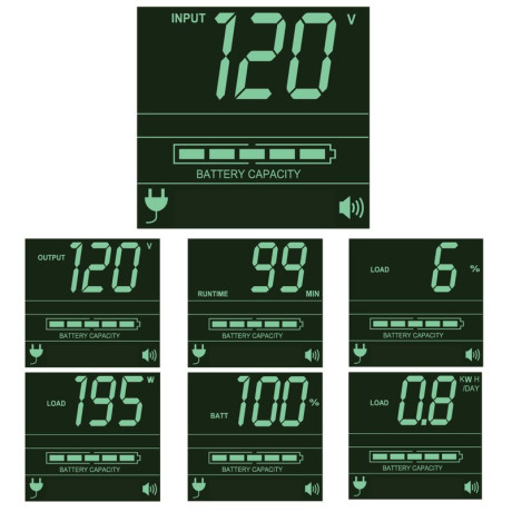 Tripp Lite SMART1500RM2UN SmartPro 120V 1.5kVA 1.35kW Line-Interactive Sine Wave UPS 2U Rack/Tower WEBCARDLX Network Interface LCD USB 8 Outlets UPS Battery Backup