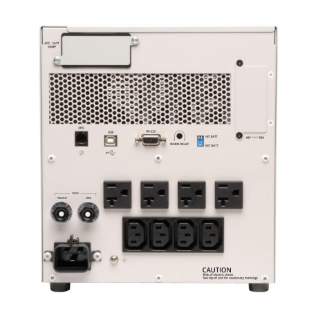 Tripp Lite SMART2500XLHG SmartPro 120V 2.2kVA 1.92kW UL 60601-1 Medical-Grade Line-Interactive UPS Extended Run SNMPWEBCARD Option Full Isolation USB DB9 Serial