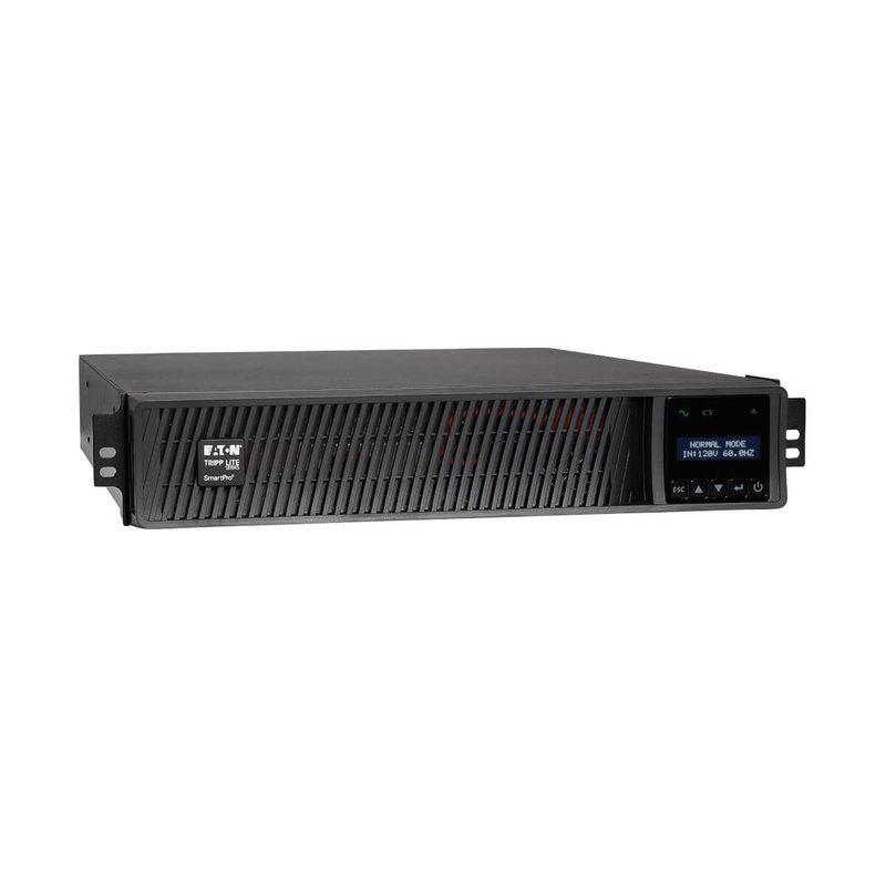 Tripp Lite SMART3000RMXLN SmartPro 3000VA 3000W 120V Line-Interactive Sine Wave UPS - 7 Outlets Extended Run Network Card Included LCD USB DB9 2U Rack/Tower UPS Battery Backup