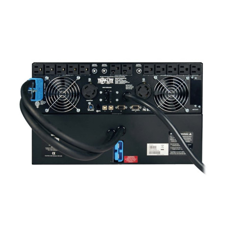 Tripp Lite SMART5000RT3U SmartPro 208 & 120V 5kVA 4kW Line-Interactive Sine Wave UPS 6U Extended Run Network Card Options USB DB9