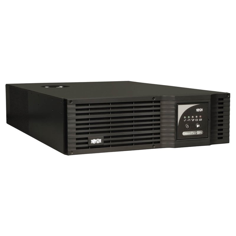 Tripp Lite SMART5000TEL3U SmartPro 208V 5kVA 3.75kW Line-Interactive Sine Wave UPS 3U Rack/Tower Network Card Options USB DB9 Serial UPS Battery Backup