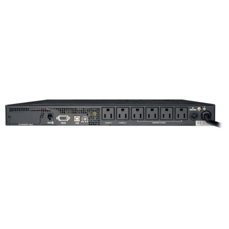 Tripp Lite SMART750RM1U SmartPro 120V 750VA 600W Line-Interactive Sine Wave UPS 1U Rack/Vertical Network Management Card Options USB DB9 Serial