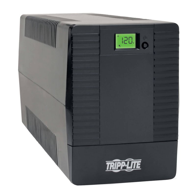 Tripp Lite SMART750TSU 750VA 600W Line-Interactive UPS - 8 NEMA 5-15R Outlets AVR 120V 50/60 Hz USB RS-232 LCD Tower