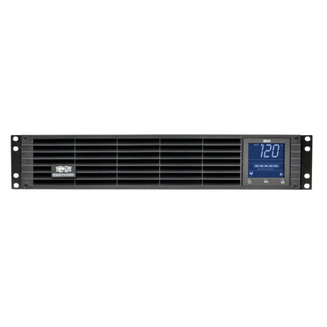 Tripp Lite SMC10002URM SmartPro 120V 1kVA 700W Line-Interactive Sine Wave UPS 2U Rack/Tower LCD USB DB9 6 Outlets UPS Battery Backup