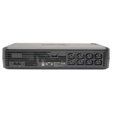 Tripp Lite SMX1500LCD 1500VA 900W Line-Interactive UPS - 8 C13 Outlets AVR 230V 50/60 Hz USB DB9 LCD 2U Rack/Tower