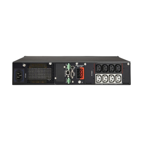 Tripp Lite SMX1500XLRT2U SmartPro 1500VA 1500W 208/230V Line-Interactive Sine Wave UPS - 8 Outlets Extended Run Network Card Option LCD USB DB9 2U Rack/Tower UPS Battery Backup