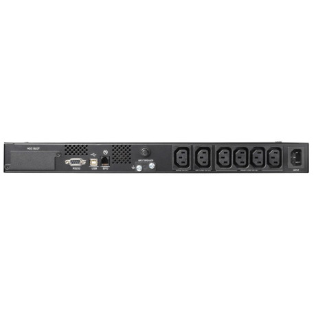 Tripp Lite SMX500RT1U SmartPro 230V 500VA 300W Line-Interactive UPS 1U Rack/Tower Network Card Options USB DB9 Serial