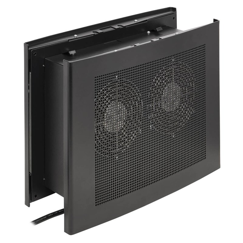 Tripp Lite SRCLOSETFAN Network Closet Exhaust Fan 475 CFM NEMA 5-15P Input Black