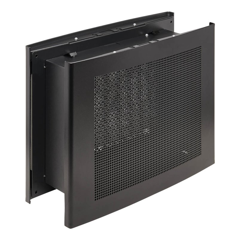 Tripp Lite SRCLOSETINTAKE Network Closet Through-Wall Air Duct Built-in Filter Black