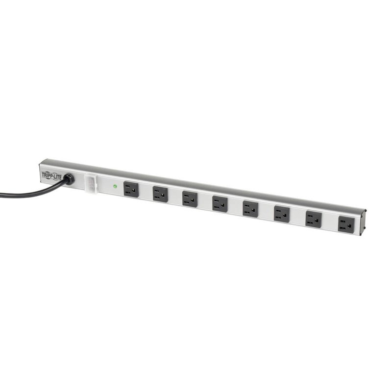 Tripp Lite SS240806 8-Outlet Power Strip with Surge Protection 6 ft. (1.83 m) Cord 1050 Joules 2 ft. (0.61 m) length
