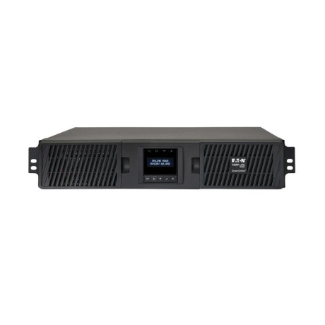 Tripp Lite SU1000RTXLCD2UN SmartOnline 1000VA 900W 120V Double-Conversion UPS - 8 Outlets Extended Run Network Card Included LCD USB DB9 2U Rack/Tower UPS Battery Backup