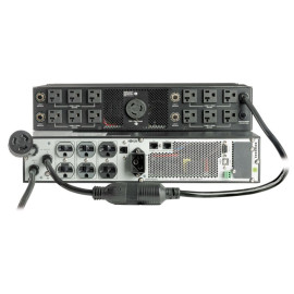 Tripp Lite SU3000LCD2UHVTF SmartOnline 208/120V UPS With Step-Down Transformer - On-Line Double-Conversion 3000VA 2700W 4U Network Card Option