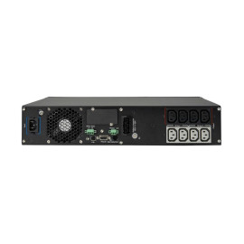 Tripp Lite SUINT1000LCD2U SmartOnline 1000VA 900W 208/230V Double-Conversion UPS - 8 Outlets Extended Run Network Card Option LCD USB DB9 2U Rack/Tower