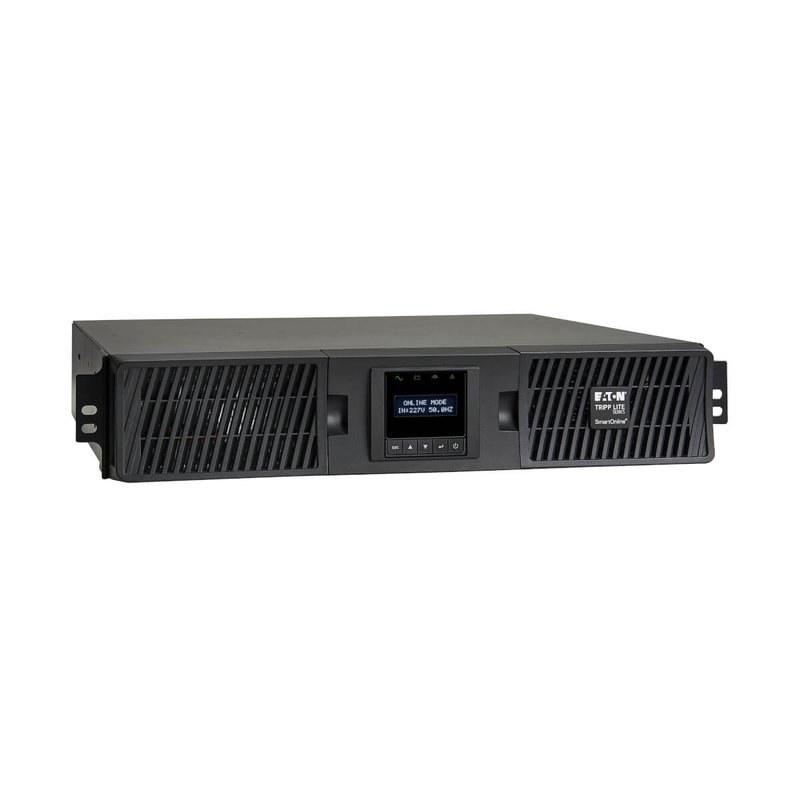 Tripp Lite SUINT2200LCD2U SmartOnline 2200VA 2000W 208/230V Double-Conversion UPS - 10 Outlets Extended Run Network Card Option LCD USB DB9 2U Rack/Tower UPS Battery Backup