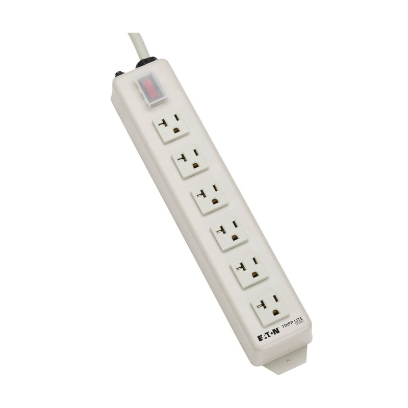 Tripp Lite TLM615NC20 Power It! 6-Outlet Power Strip 15 ft. (4.57 m) Cord 5-20P Plug Metal Housing Power Strip Cord