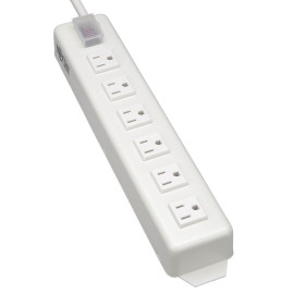 Tripp Lite TLM615NCRA Power It! Power Strip with 6 Right-Angle Outlets 15 ft. (4.57 m) Cord Transparent Switch Cover