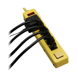 Tripp Lite TLM626NS Power It! 6-Outlet Safety Power Strip 6 ft. (1.83 m) Cord & Clip Safety Covers