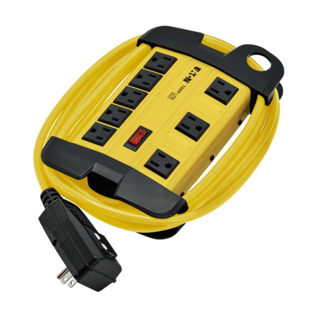 Tripp Lite TLM825GF Power It! 8-Outlet Safety Power Strip 25 ft. (7.62 m) Cord with GFCI Plug Power Strip Cord
