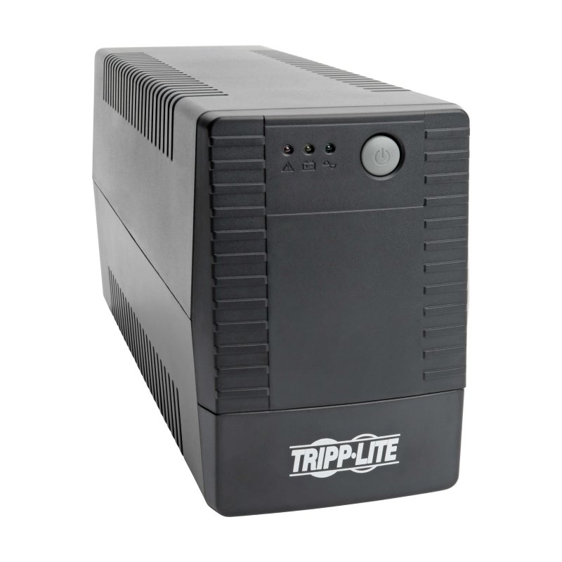 Tripp Lite VS650T 650VA 360W Line-Interactive UPS with 6 Outlets - AVR VS Series 120V 50/60 Hz Tower UPS Battery Backup