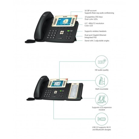 Yealink T29G Gigabit VoIP Phone T2 Series