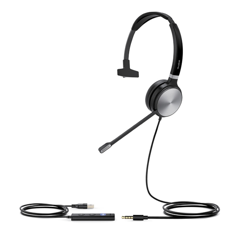 Yealink UH36 USB Wired Mono Headset (Teams Edition) Accessories